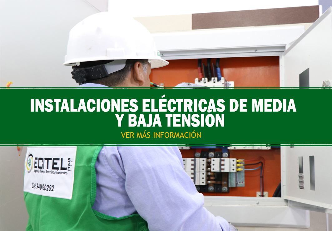 INSTALACIONES ELÉCTRICAS DE MEDIA Y BAJA TENSIÓN (1)